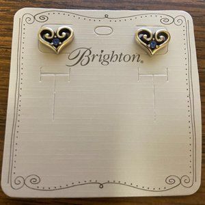 Brighton silver post earrings